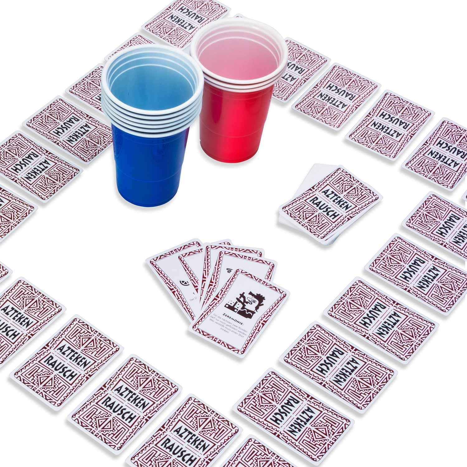Aztekenrausch Trinkspiel - Lustiges Party-Kartenspiel für Erwachsene