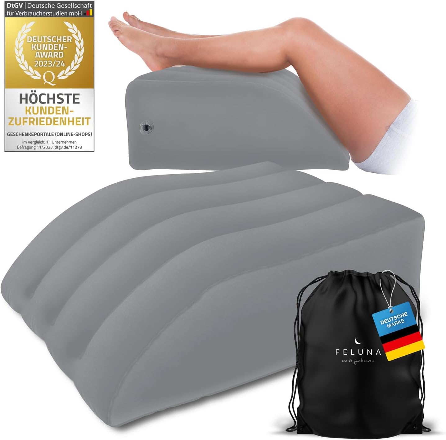 Rückententlastungkissen - Füße hoch Kissen