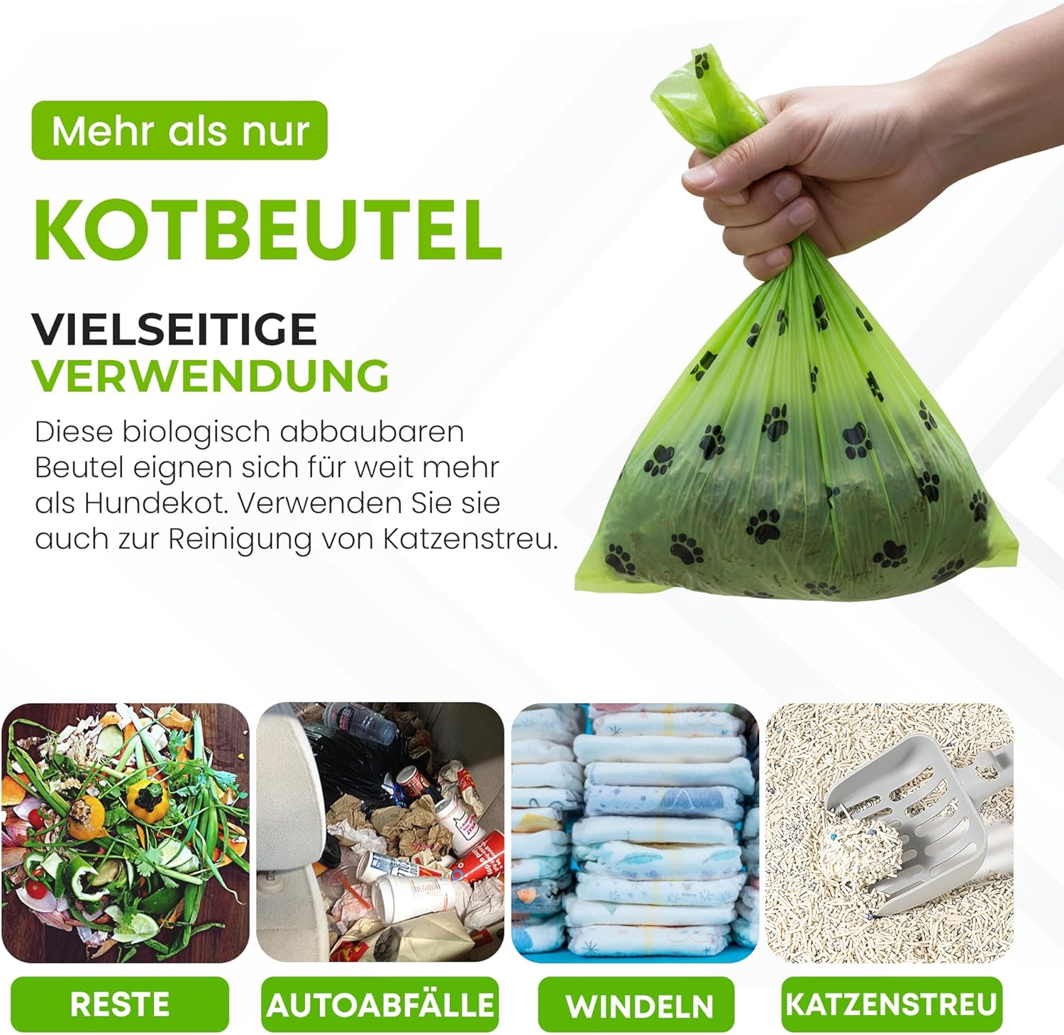 Reißfeste Hundekotbeutel – Umweltfreundlich & Auslaufsicher