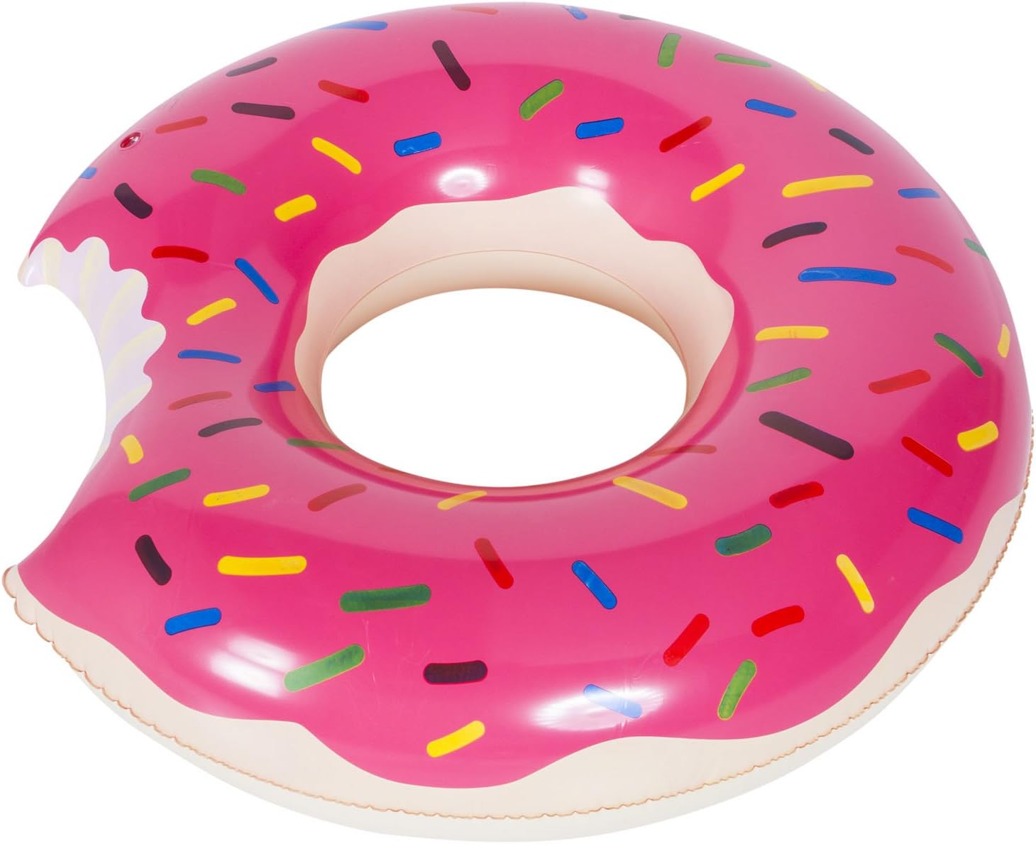 Donut Schwimmreifen XXL - 120 cm Schwimmring für Pool & Strand