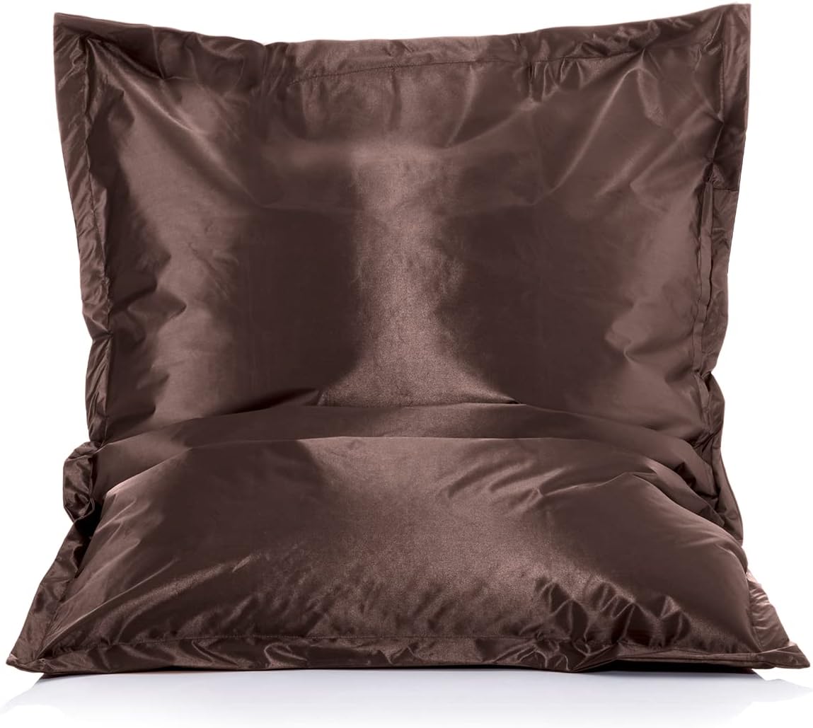 Smoothy Sitzsack Junior Metallic - XXL Sitzkissen für Kinder Bronze