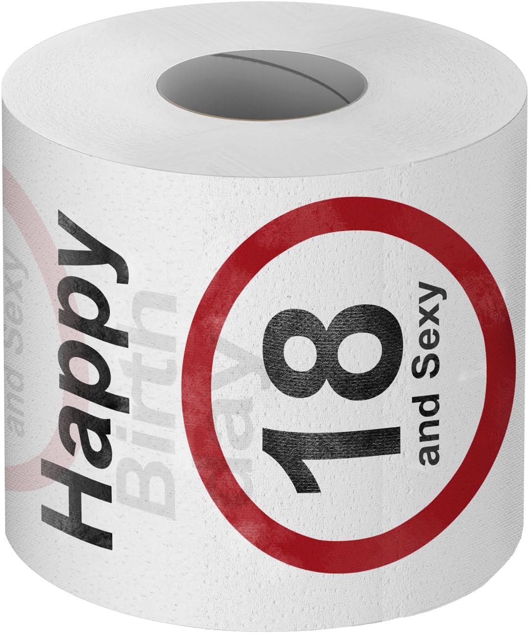 Toilettenpapier 18. Geburtstag - Witziges Geschenk & Party-Gag