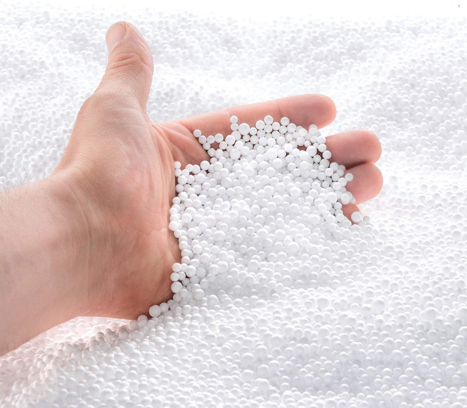 Premium EPS-Perlen 200L - Styropor-Füllung für Sitzsäcke & Kissen