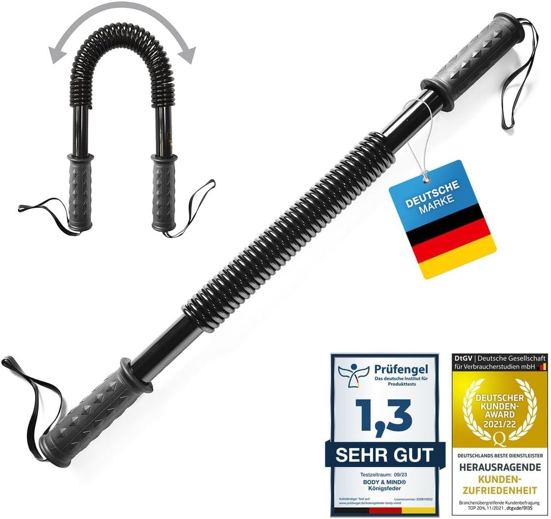 Königsfeder-Biegehantel – Effektiver Armtrainer für Krafttraining