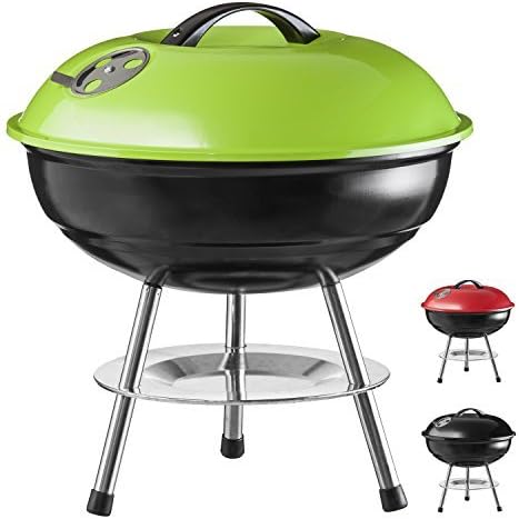 Micro BBQ Kugelgrill - Kompakter Holzkohle-Reisegrill für Camping