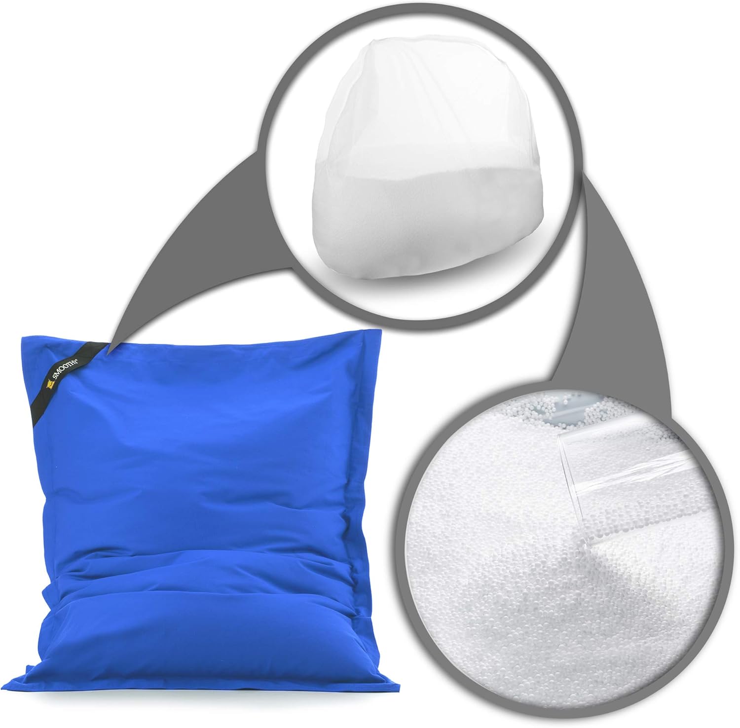 Premium EPS-Perlen 200L - Styropor-Füllung für Sitzsäcke & Kissen
