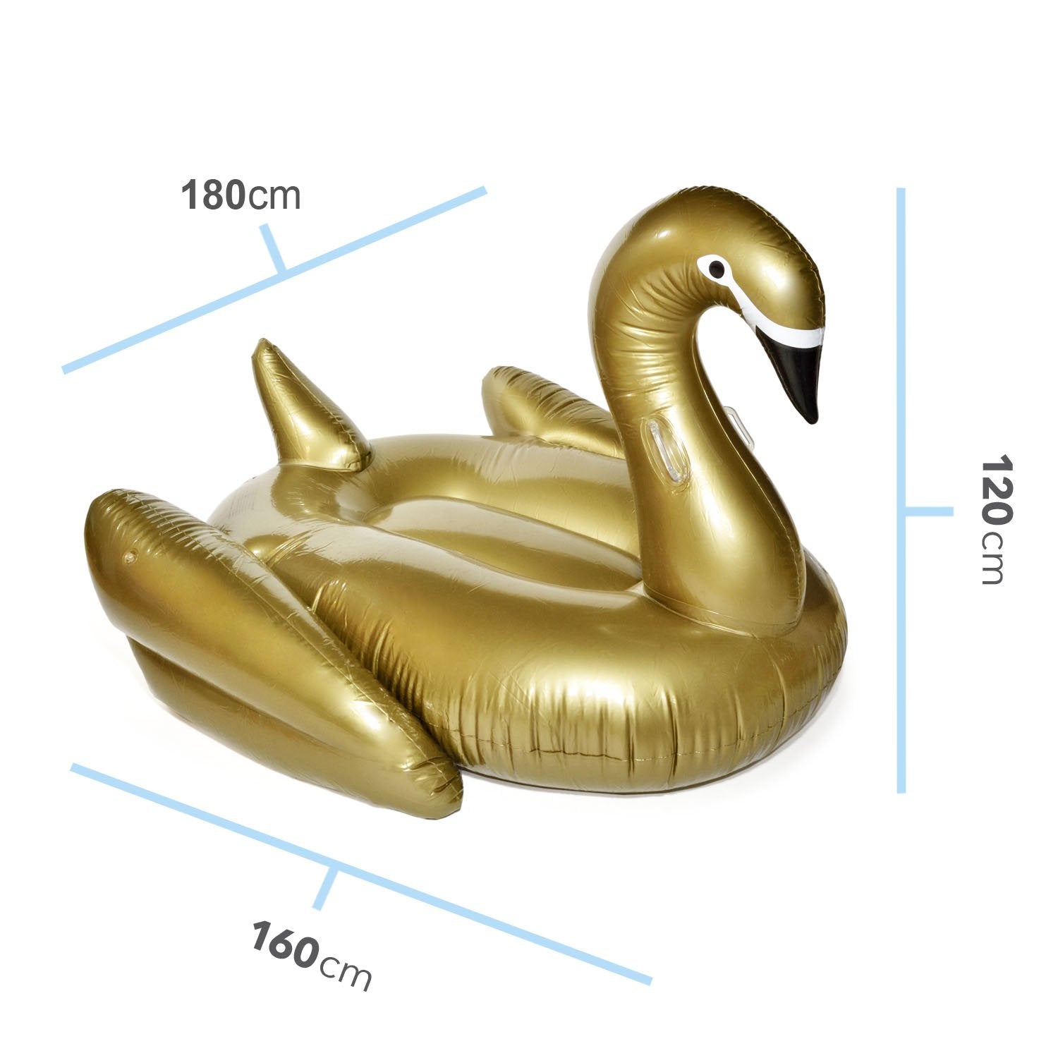 flamingo-luftmatratze-gold