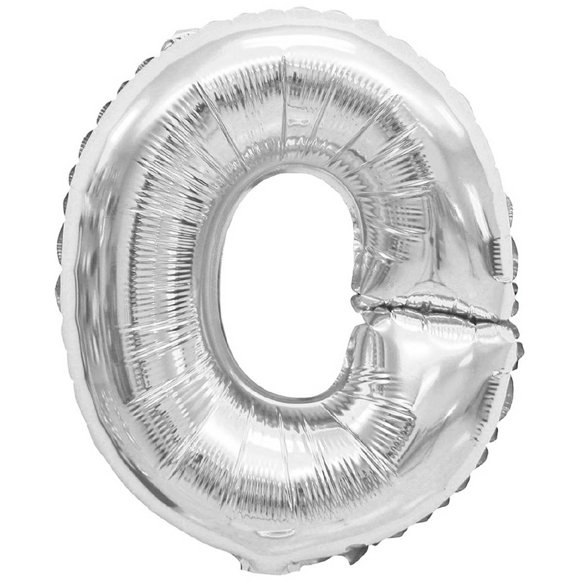 heliumballon-buchstabe-o-silber
