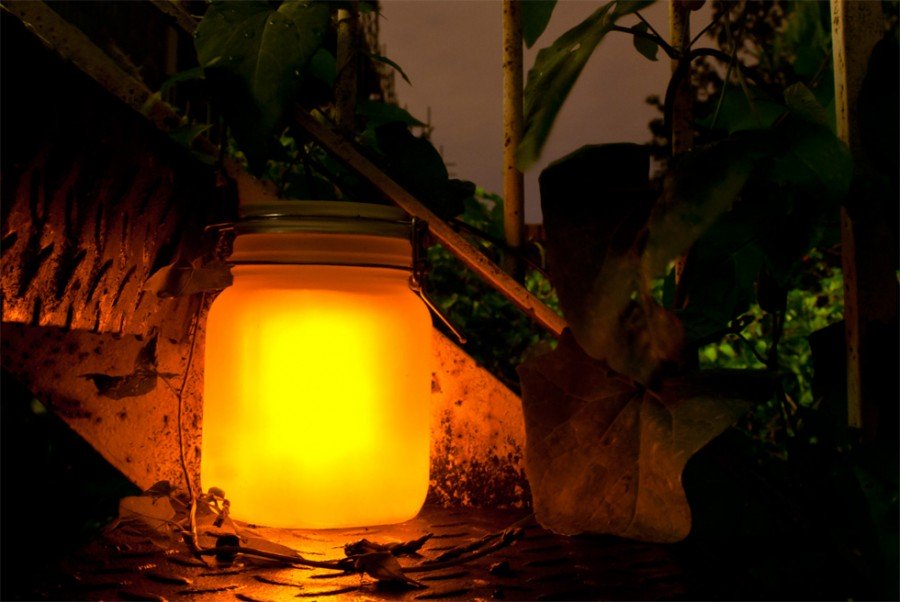 led-solarlampe