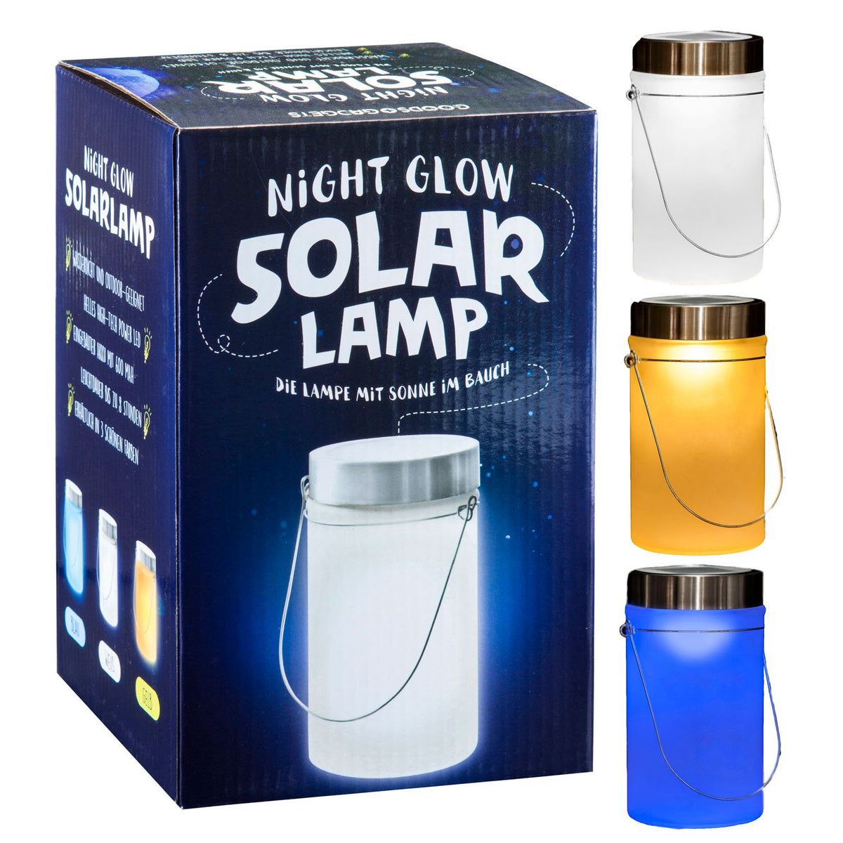 solarlampe mit künstlichem licht aufladen Solarlampe - Solarlicht im Einmachglas