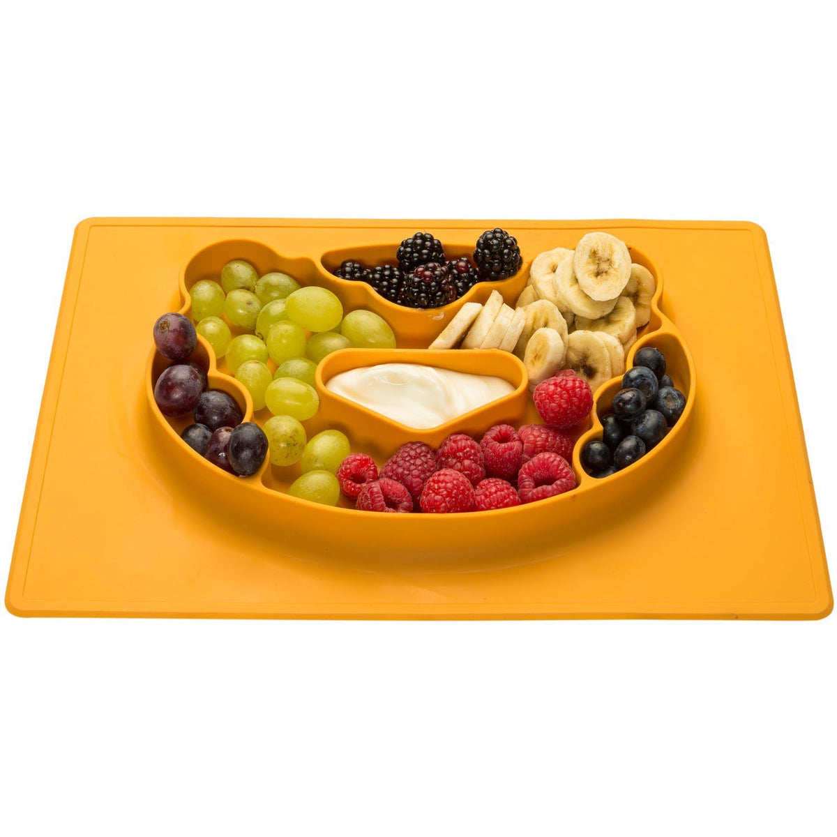 Essunterlage - Rutschfestes Tischset für Kinder - Tiger – PT02 #Farbe_Orange