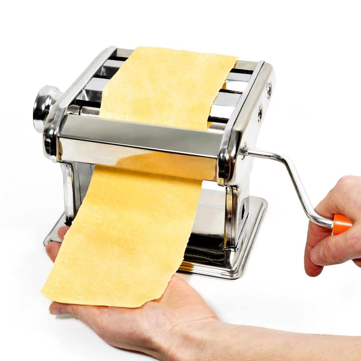 Nudelmaschine Edelstahl - Manuelle Pastamaschine für frische Pasta – Default Title – SKU 89023771 – PT02
