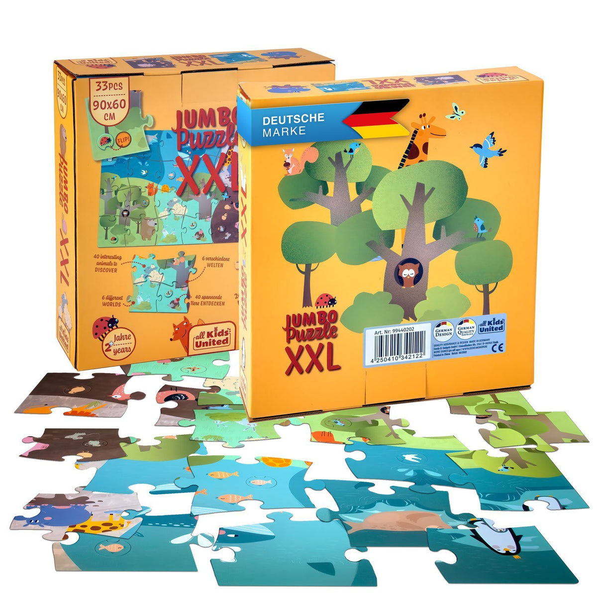 Jumbo Puzzle XXL Dinosaurier - 300 Teile Kinderpuzzle ab 9 Jahren – Default Title – SKU 99440202 – MAIN