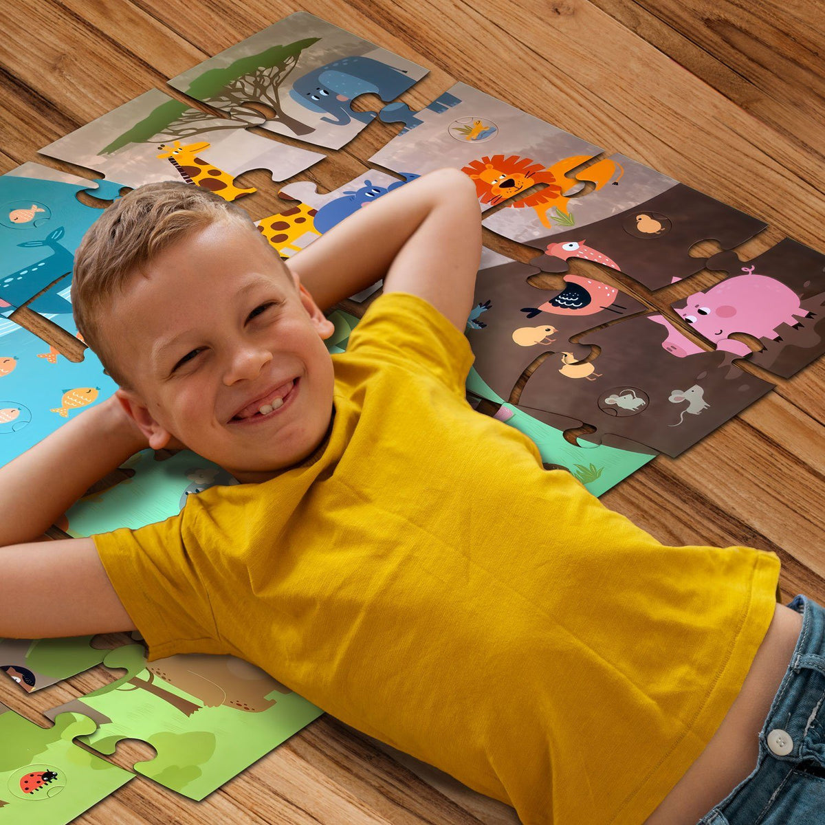 Jumbo Puzzle XXL Dinosaurier - 300 Teile Kinderpuzzle ab 9 Jahren – Default Title – SKU 99440202 – PT06