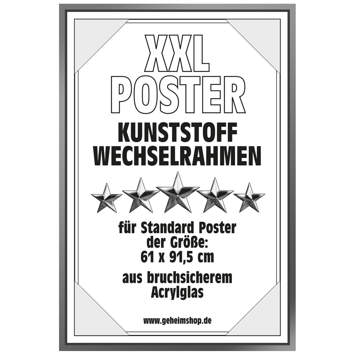 posterrahmen-silber