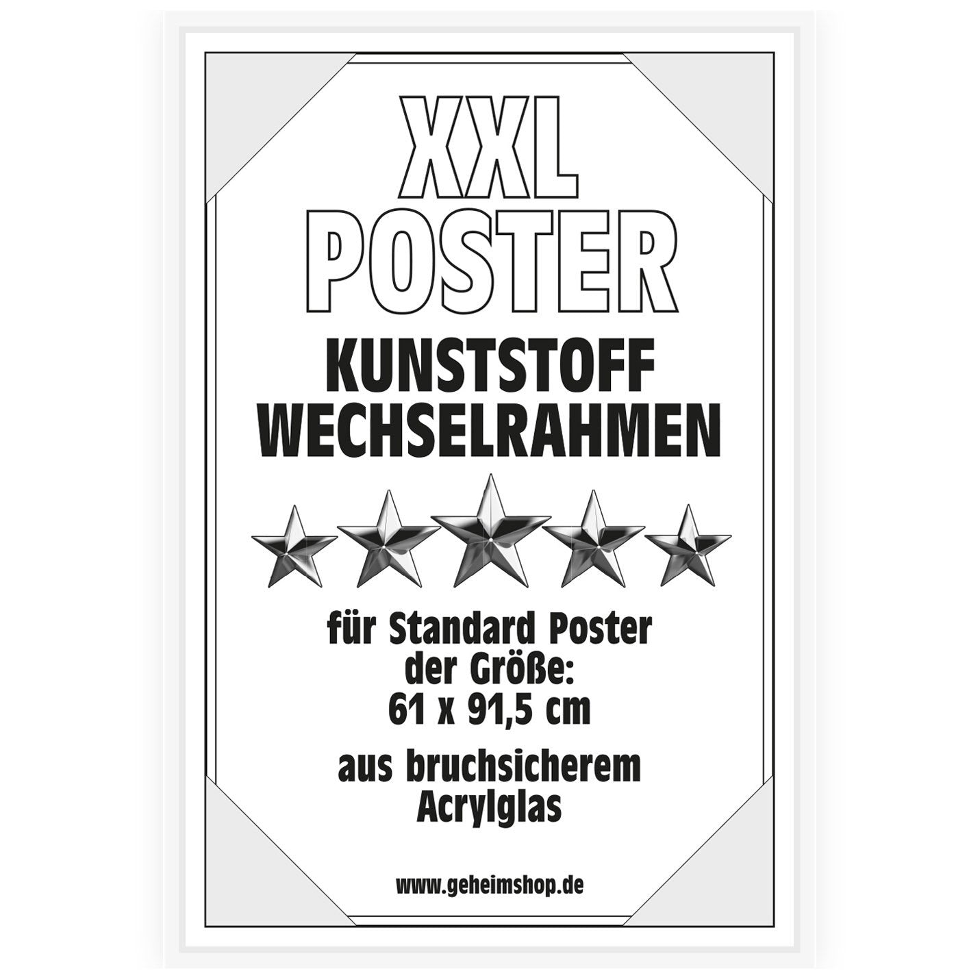 posterrahmen-weiss