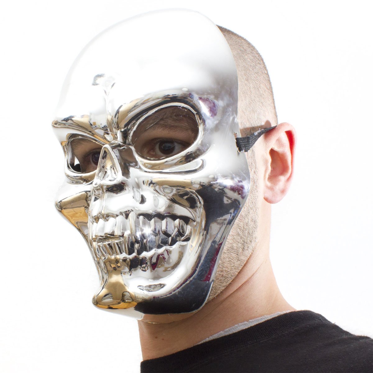 totenkopfmaske-silber
