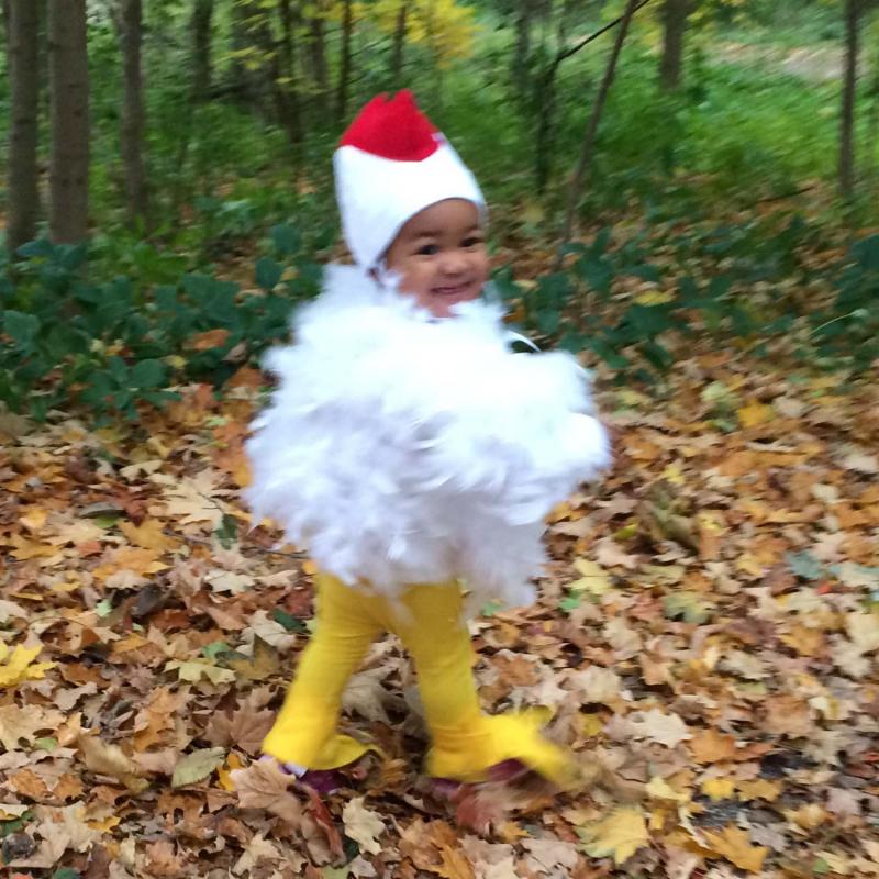 Huhn Kostüm für Kinder