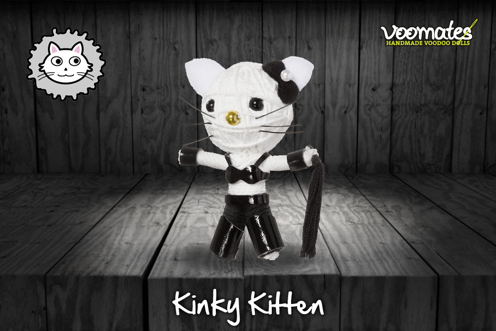 Voodoo Puppe Kinky Kitten Kätzchen Voomates Doll 1187